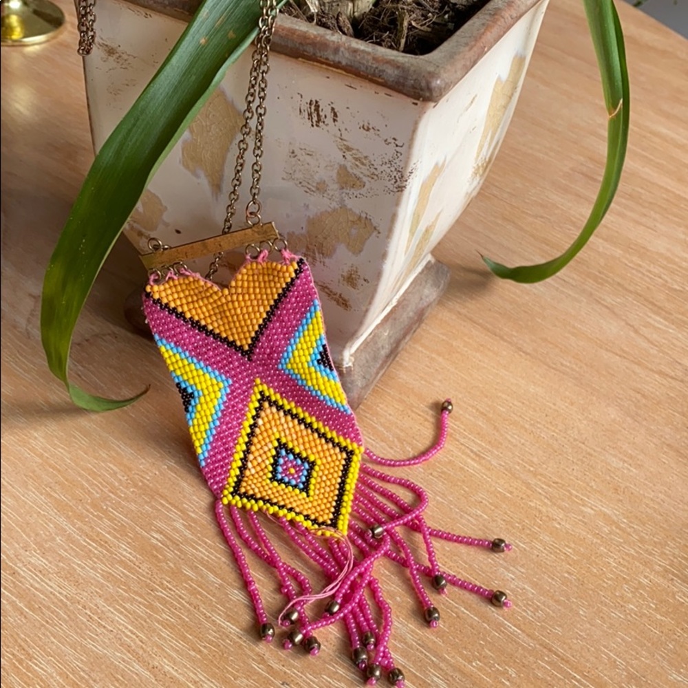 Boho statement necklace - Picture 4 of 4